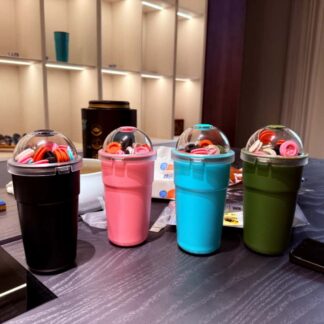 Stackable Smoothie and Boba Cup