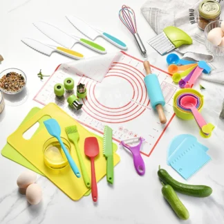 Kids Kitchen Accessories Tools Kit (46-pc)